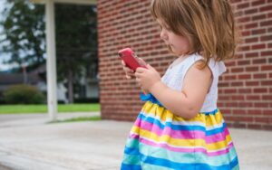 photo of smartphones-kid